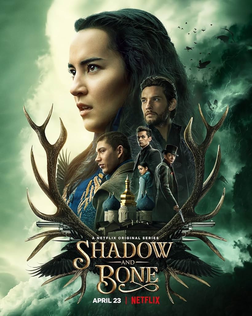 Ben Barnes, Kit Young, Freddy Carter, Archie Renaux, Jessie Mei Li, and Amita Suman in Shadow and Bone (2021)