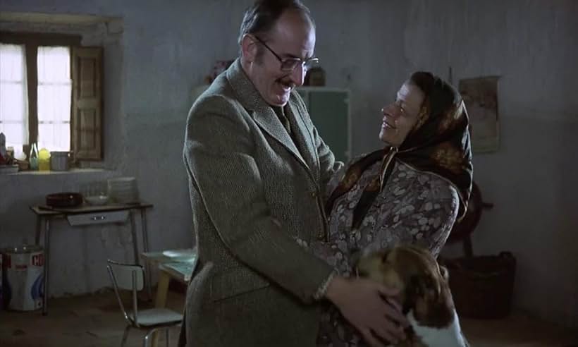 José Luis Borau and Lola Gaos in Poachers (1975)