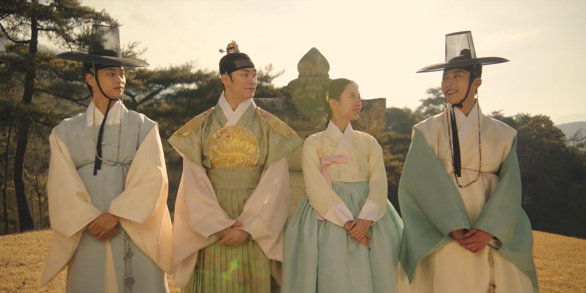 Song Geon-hee, Cha Hak-yeon, Woo Do-Hwan, and Kim Ji-yeon in Joseon Attorney (2023)