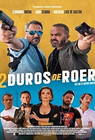 Alexandre Santos, Fernando Rocha, Mafalda Luís de Castro, João Seabra, and Melânia Gomes in 2 Duros de Roer (2022)