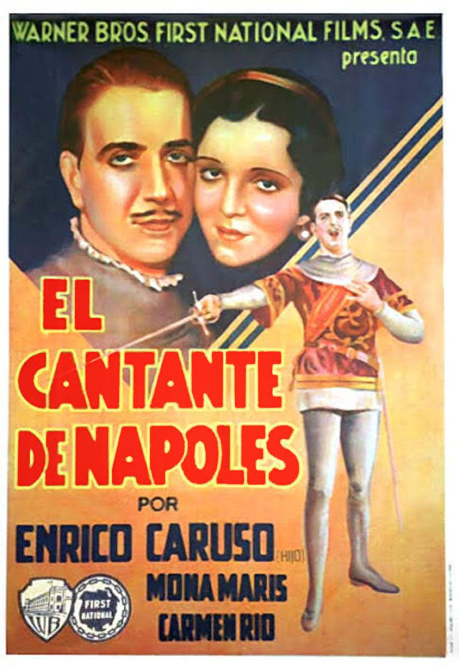 Enrico Caruso Jr. and Mona Maris in El cantante de Napoles (1935)