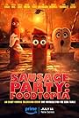 Michael Cera, Seth Rogen, and Kristen Wiig in Sausage Party: Foodtopia (2024)