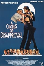 Anthony Hopkins, Jeremy Irons, Patsy Kensit, Richard Briers, Barbara Ferris, Gareth Hunt, Lionel Jeffries, Pete Lee-Wilson, and Alexandra Pigg in A Chorus of Disapproval (1989)