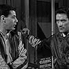 John Cassavetes and Mark Rydell in Crime in the Streets (1956)