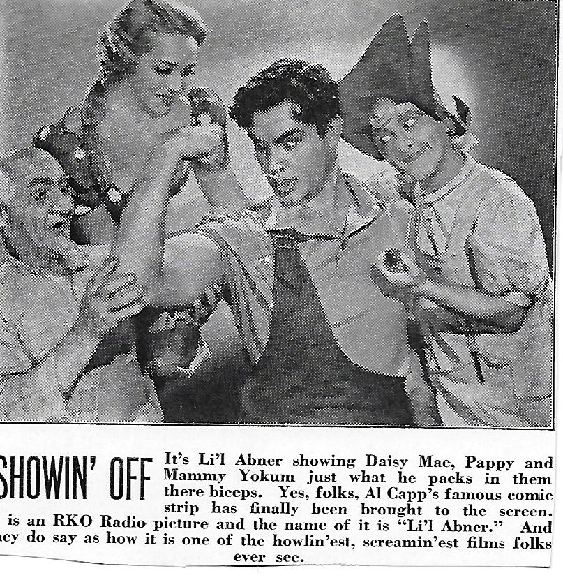 Johnnie Morris, Martha O'Driscoll, Mona Ray, and Jeff York in Li'l Abner (1940)