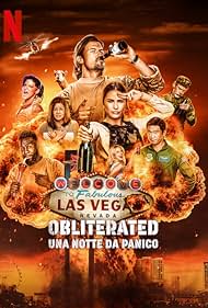 C. Thomas Howell, Kimi Rutledge, Nick Zano, Eugene Kim, Shelley Hennig, Terrence Terrell, Paola Lázaro, and Alyson Gorske in Obliterated: Una notte da panico (2023)