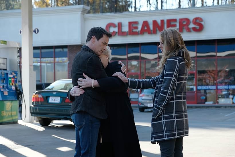 Sharon Gless, Amy Acker, and Stephen Moyer in The Gifted (2017)