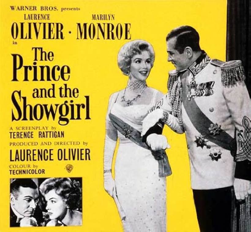 Marilyn Monroe and Laurence Olivier in The Prince and the Showgirl (1957)