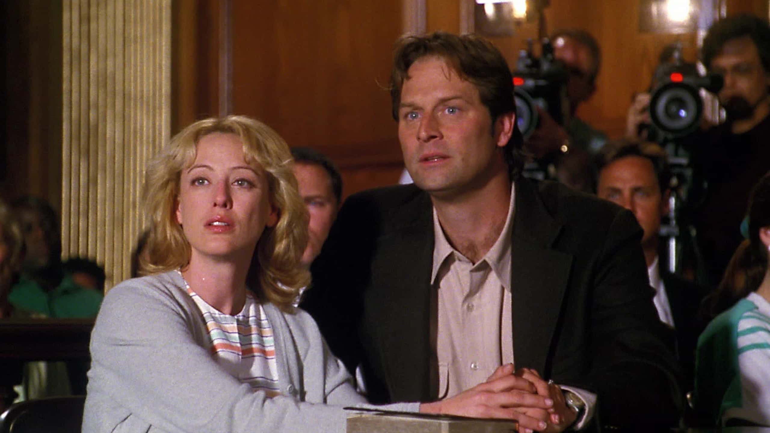 Virginia Madsen and Jeffrey Nordling in Just Ask My Children (2001)