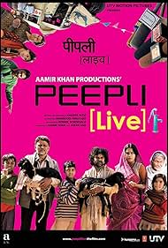 Raghubir Yadav, Farrukh Jaffar, Nawazuddin Siddiqui, Shalini Vatsa, and Onkar Das Manikpuri in Peepli [Live] (2010)