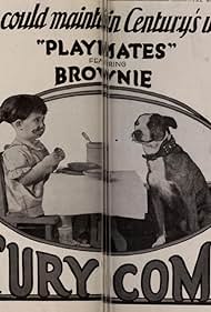 Baby Peggy and Brownie the Dog in Playmates (1921)