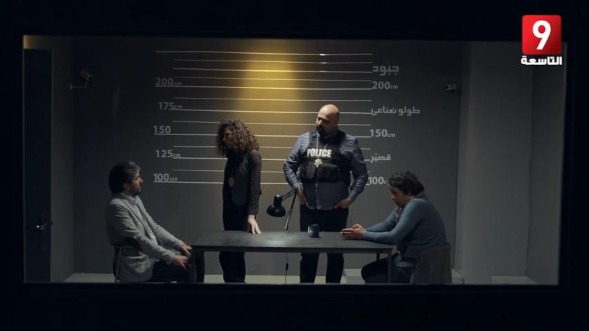 Chedly Arfaoui, Hakim Boumsaoudi, and Rym Ben Messaoud in Bolice (2015)