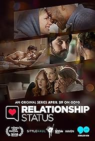 Emma Bell, Kristen Gutoskie, Milo Ventimiglia, McKinley Freeman, Willa Fitzgerald, Michael Galante, Molly Burnett, and Jes Macallan in Relationship Status (2016)