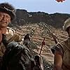 John Wayne and Pedro Armendáriz in The Conqueror (1956)