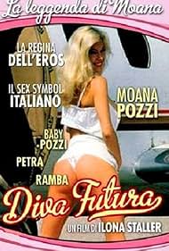 Moana Pozzi in Diva Futura - L'avventura dell'amore (1989)