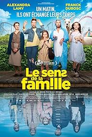 Franck Dubosc, Alexandra Lamy, Rose de Kervenoaël, Mathilde Roehrich, and Nils Othenin-Girard in Family Swap (2020)