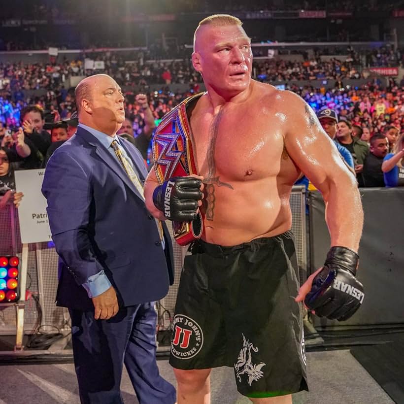 Paul Heyman and Brock Lesnar in WWE Survivor Series (2018)