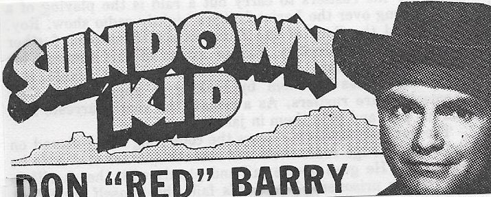 Don 'Red' Barry in The Sundown Kid (1942)