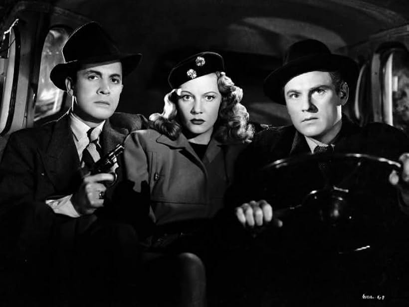 Jean Gillie, Edward Norris, and Herbert Rudley in Decoy (1946)