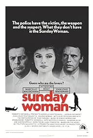 Marcello Mastroianni, Jacqueline Bisset, Jean-Louis Trintignant, Roberto Infascelli, and Aldo Reggiani in The Sunday Woman (1975)