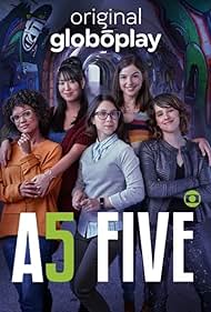 Gabi Medvedovsky, Alexandre Domingos Reigada, Daphne Bozaski, Heslaine Vieira, Manoela Aliperti, and Ana Hikari in As Five (2020)