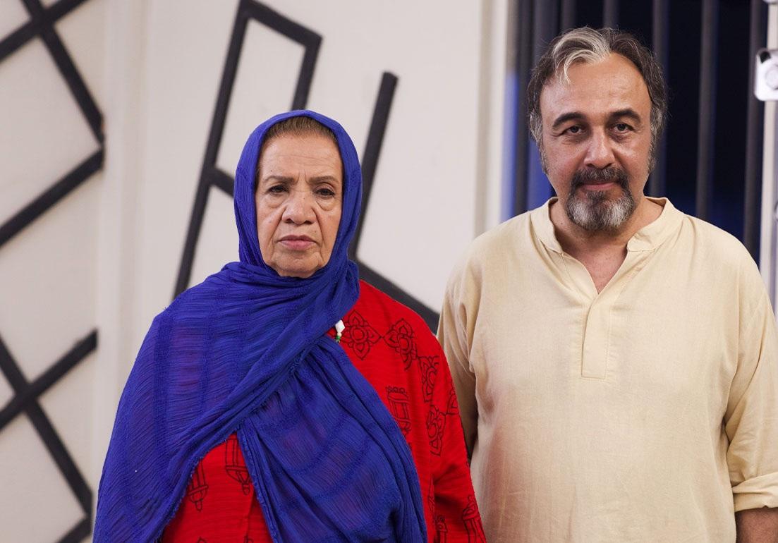 Reza Attaran and Giti Moeini in Ghif (2024)