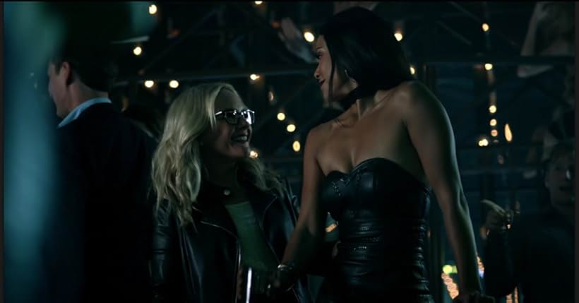 Rachael Harris and Lesley-Ann Brandt in Lucifer (2016)