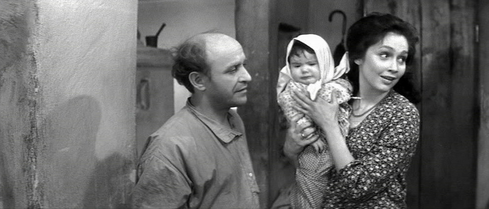 Rolan Bykov and Raisa Nedashkovskaya in The Commissar (1967)