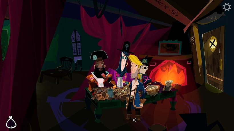 Guybrush meets the new Pirate Leaders at the infamous Scumm Bar.