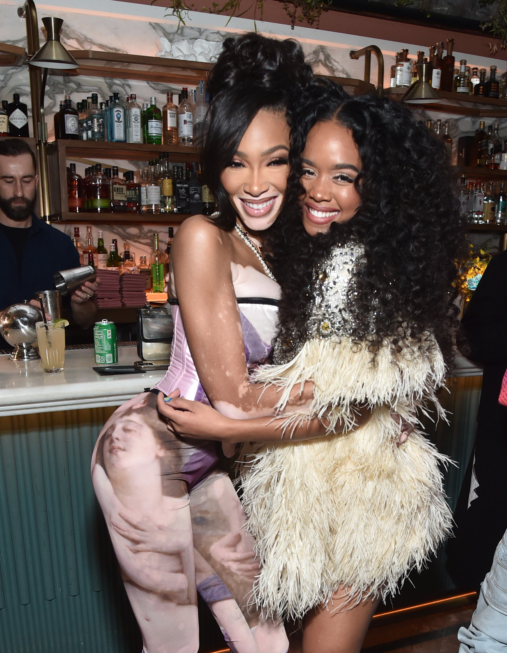 H.E.R. and Winnie Harlow