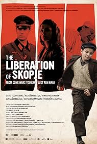 Mikko Nousiainen, Lucija Serbedzija, Rade Serbedzija, and David Todosovski in The Liberation of Skopje (2016)