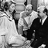 Bernard Blier, Pierre Leproux, and Nadine Tallier in Les grandes familles (1958)