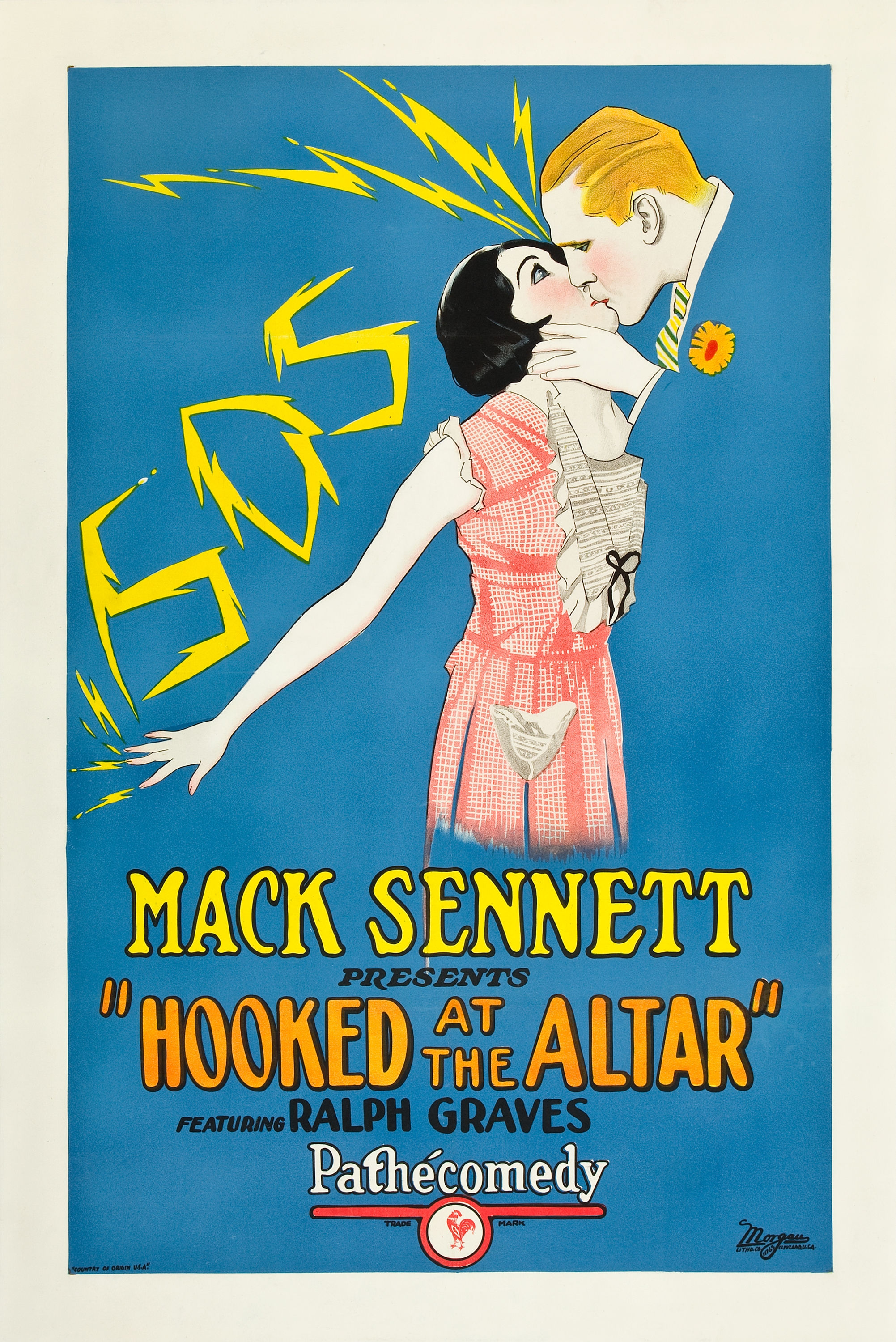 Ralph Graves and Thelma Parr in Hooked at the Altar (1926)