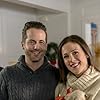 Niall Matter and Erin Krakow in Engaging Father Christmas (2017)