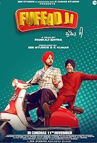 Gurnam Bhullar and Binnu Dhillon in Fuffad Ji (2021)