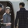 Eddie Kaye Thomas, Elyes Gabel, and Jadyn Wong in Scorpion (2014)