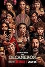 Amar Chadha-Patel, Tony Hale, Zosia Mamet, Leila Farzad, Lou Gala, Jessica Plummer, Douggie McMeekin, Karan Gill, Tanya Reynolds, and Saoirse-Monica Jackson in The Decameron (2024)