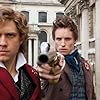 Eddie Redmayne and Aaron Tveit in Les Misérables (2012)