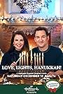 Mia Kirshner and Ben Savage in Love, Lights, Hanukkah! (2020)