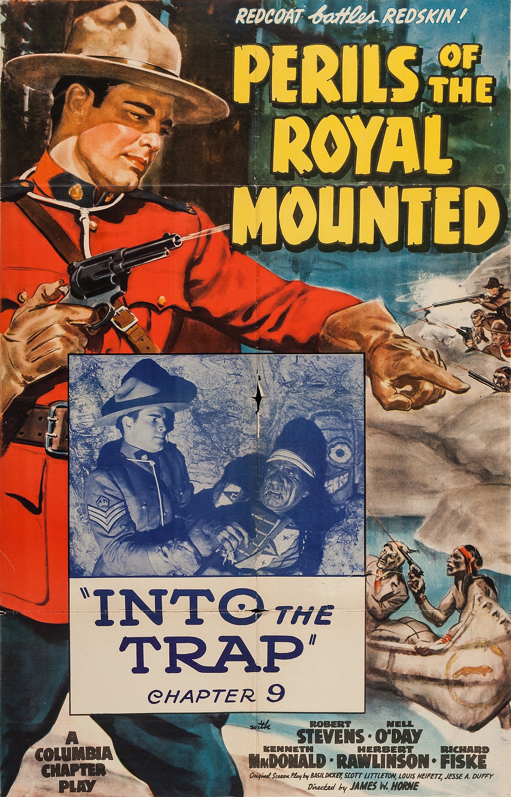 Robert Kellard in Perils of the Royal Mounted (1942)