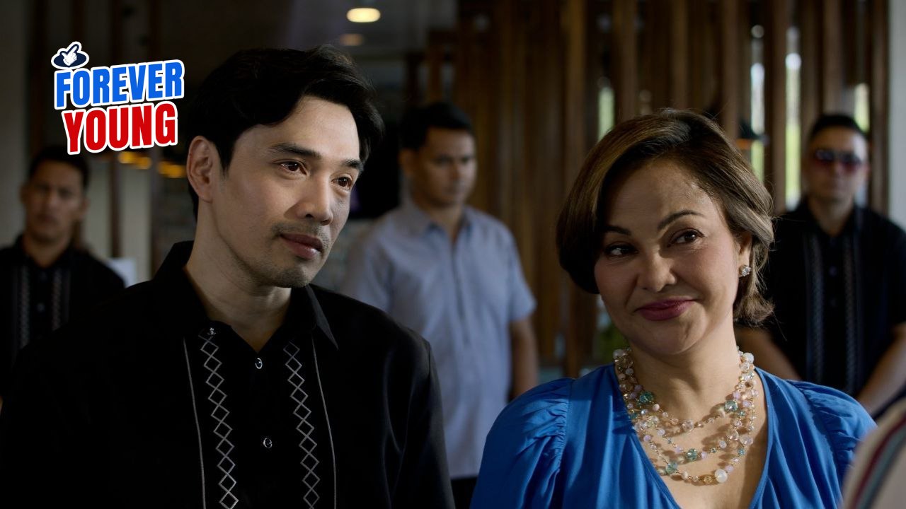 Eula Valdez and James Blanco in Forever Young (2024)