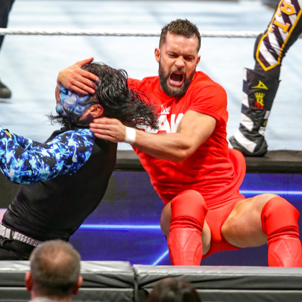 Jeff Hardy and Fergal Devitt in WWE Survivor Series (2018)