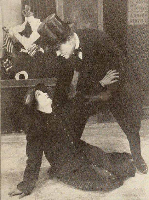 Patsy De Forest and Evart Overton in Lost on Dress Parade (1918)