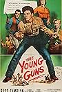 Perry Lopez, Gloria Talbott, and Russ Tamblyn in The Young Guns (1956)