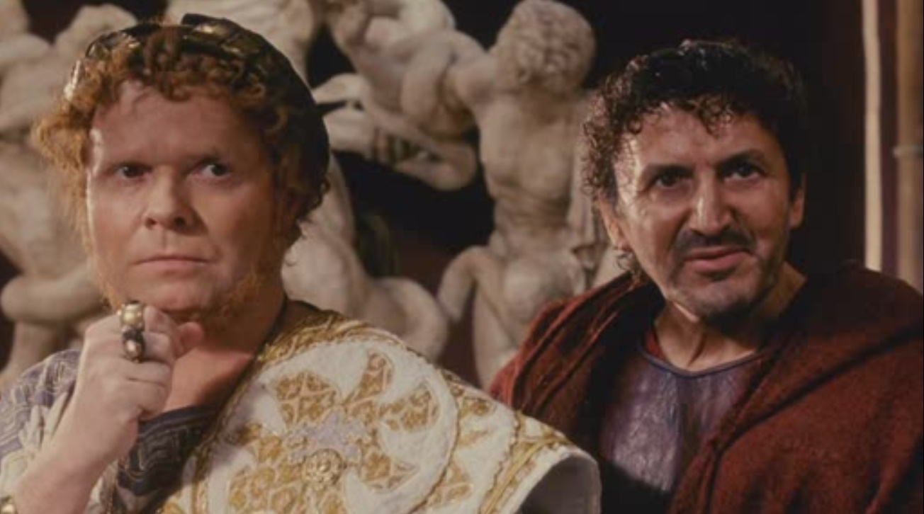 Michal Bajor and Krzysztof Majchrzak in Quo vadis (2001)