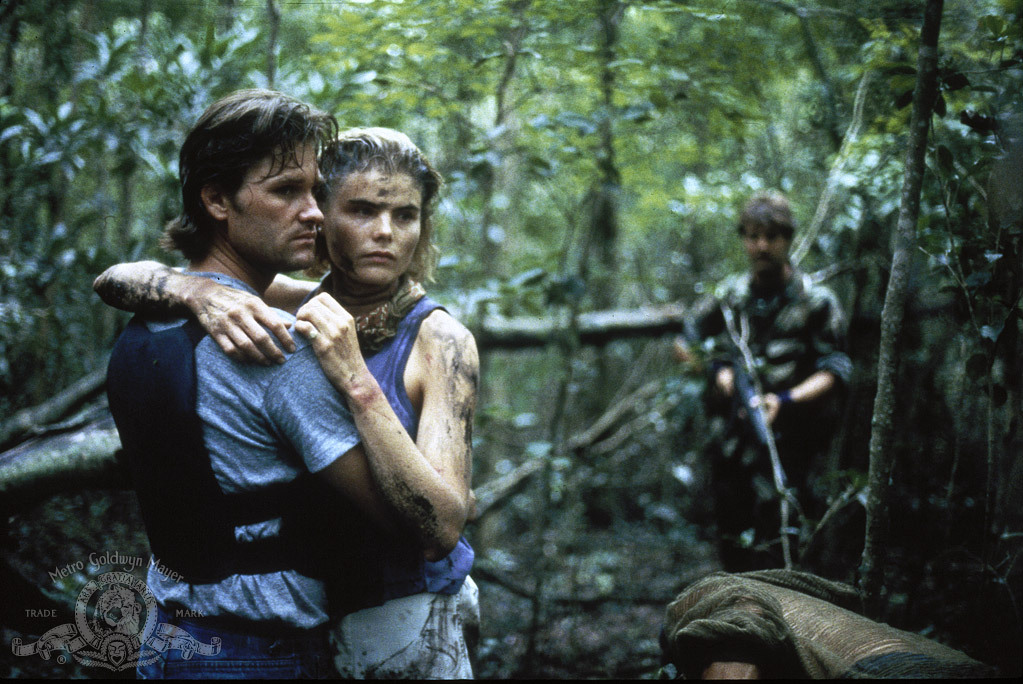 Mariel Hemingway and Kurt Russell in The Mean Season (1985)