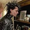 Johnny Depp, Winona Ryder, Alan Arkin, and Dianne Wiest in Edward Scissorhands (1990)