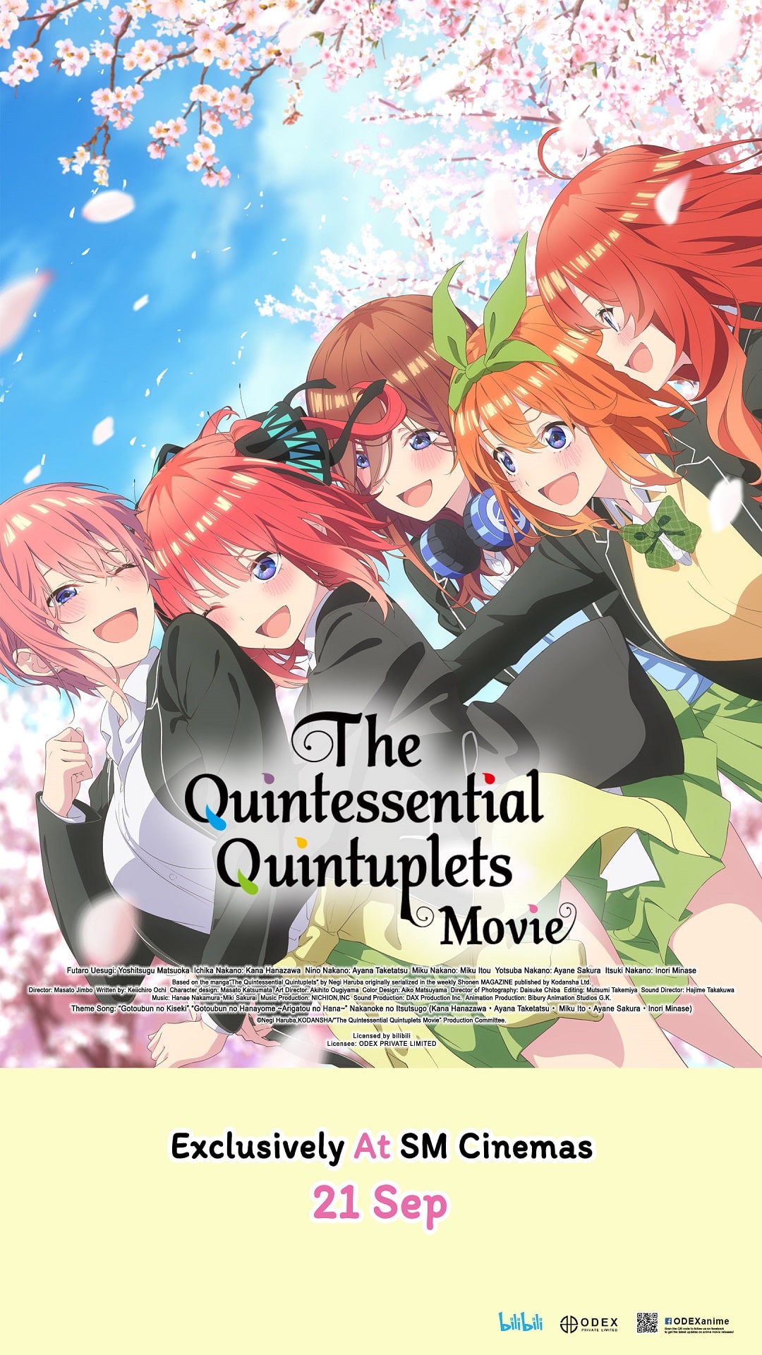 The Quintessential Quintuplets Movie (2022)