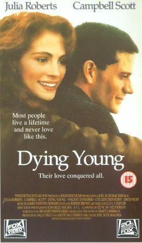 Julia Roberts and Campbell Scott in Dying Young (1991)