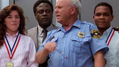 Carroll O'Connor, Heather Binion, Walter Franks, and Howard E. Rollins Jr. in In the Heat of the Night (1988)